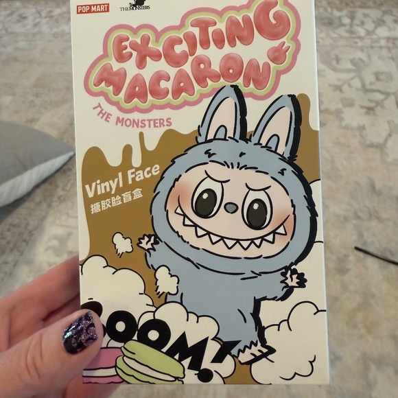 POP MART Other - Pop Mart labubu the monsters exciting Macaron blind box